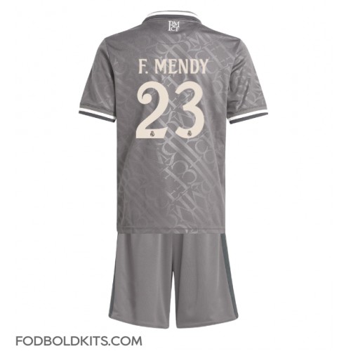 Real Madrid Ferland Mendy #23 Tredje sæt Børn 2024-25 Kortærmet (+ Korte bukser)